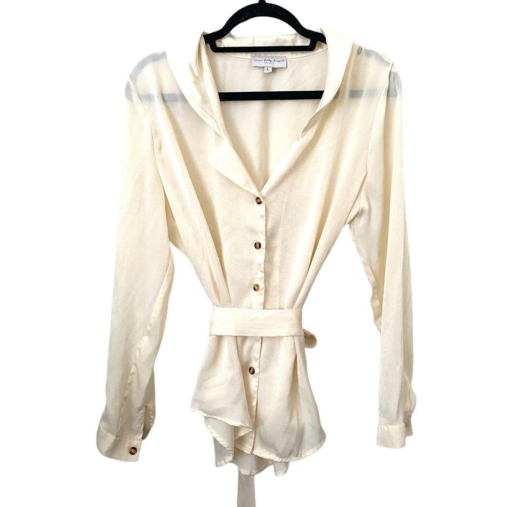 Never Fully Dressed Button Down Top - image 1